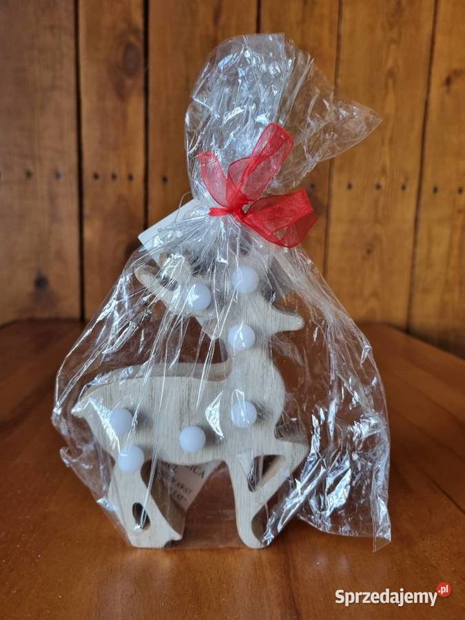 Świecący Renifer Nowy beżowy Warszawa