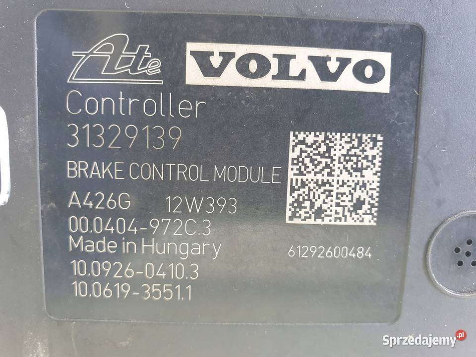 Volvo V70 III S80 II POMPA ABS Sterownik Janów