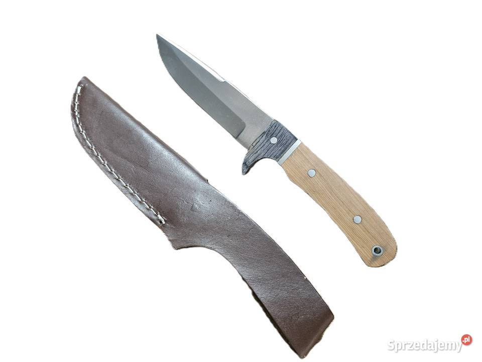Nóż myśliwski z kaburą chwyt do cięcia na Radlin