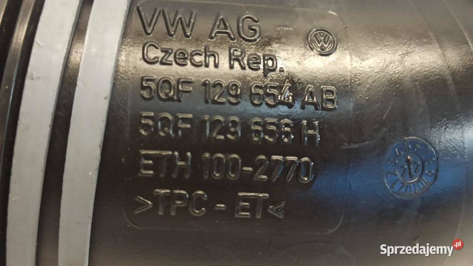 SKODA KODIAQ RURA DOLOT POWIETRZA 5QF129654AB osobowe