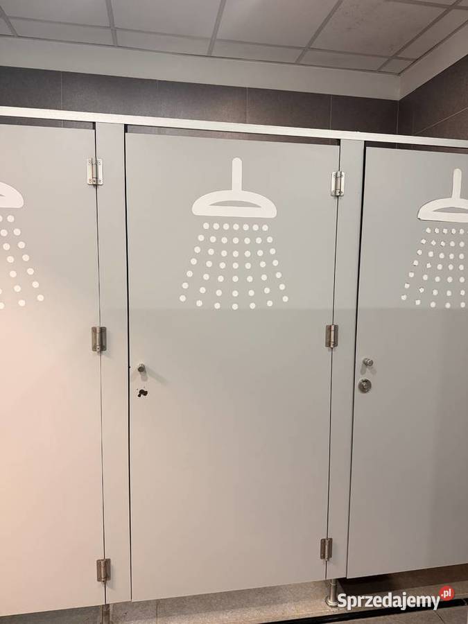 Kabiny prysznicowe obudowy WC HPL 3 stanowiska śląskie Katowice