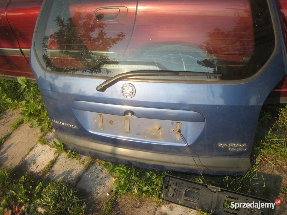 Klapa tylna kompletna Opel Zafira A I 9905 małopolskie Kraków