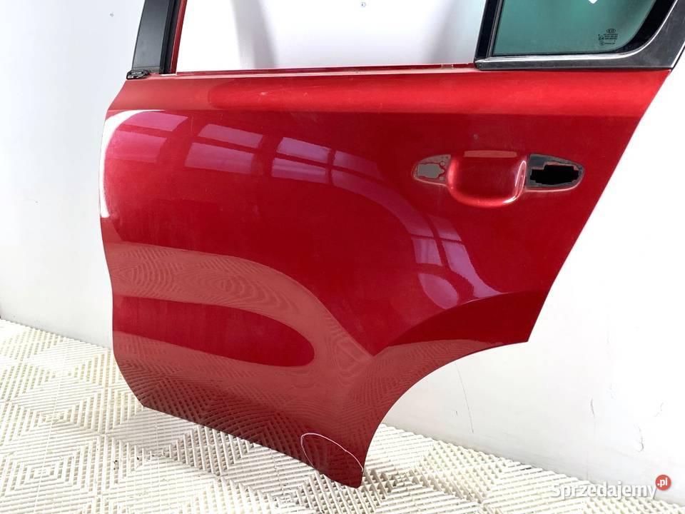 DRZWI LEWY TYŁ KIA SPORTAGE IV SUV True Red