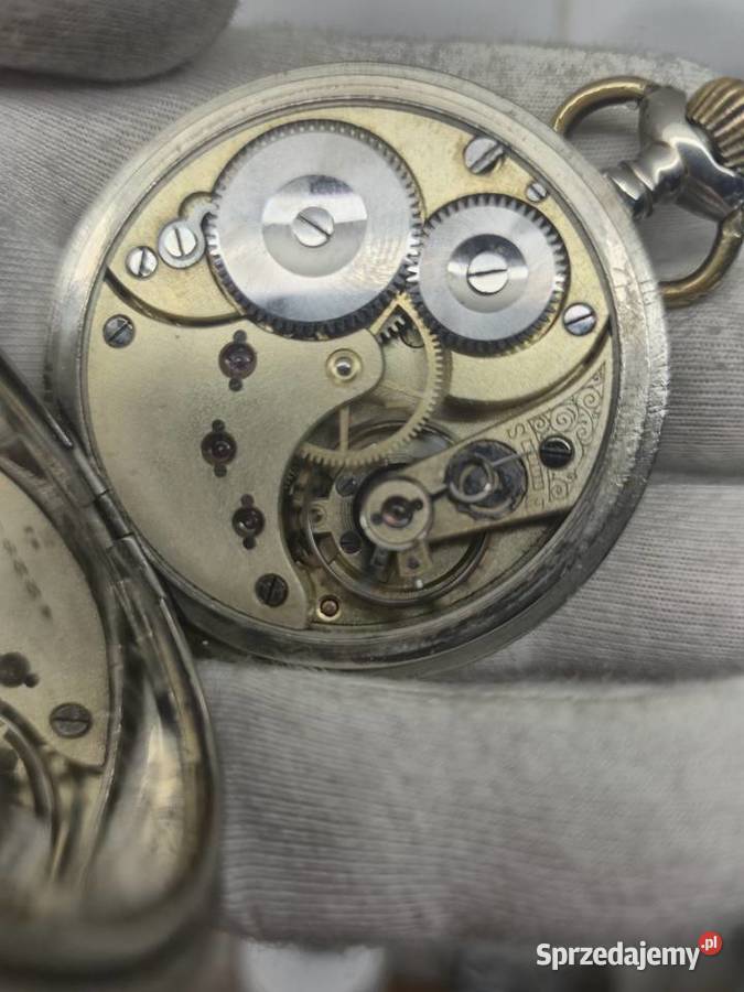 Zabytkowy francuski zegarek kieszonkowy Paul Chorzów