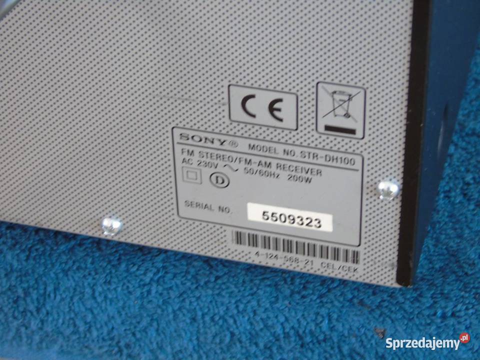 Amplituner Sony STRDH100 RDS mocny i sprawny Jasło