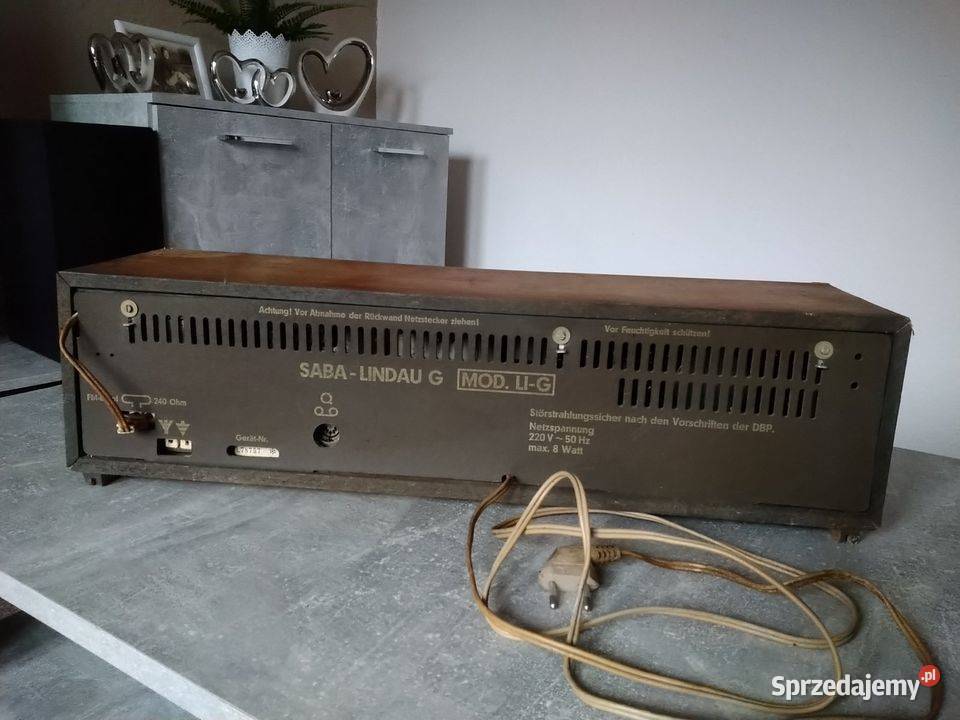 Radio Saba Lindau G 1971 Konin