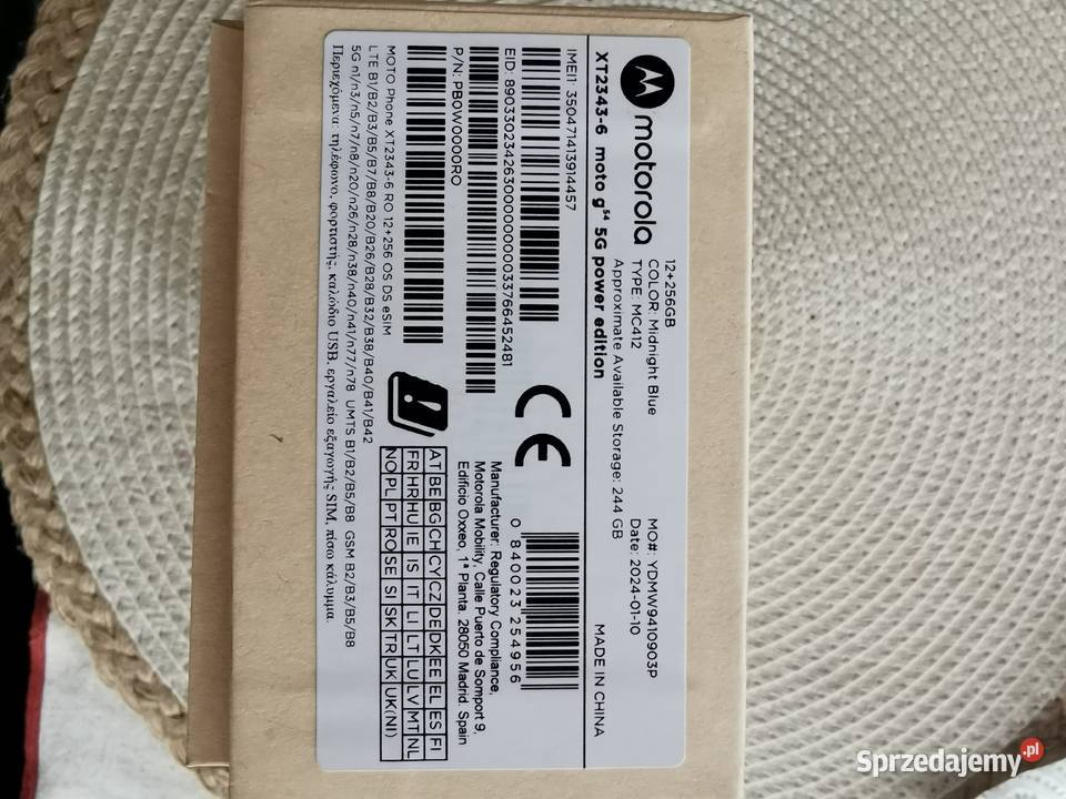 Motorola g54 5g 256gb Mokrsko Rządowe sprzedam