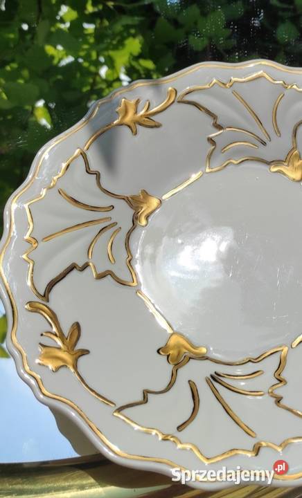 PATERA ART DECO ZE ZŁOCENIAMI Pabianice