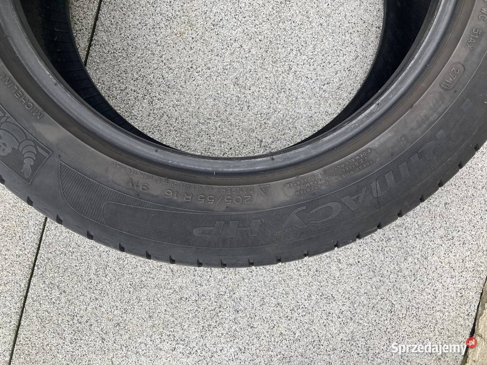 Opony Michelin Primacy HP letnie 20555 R16 dolnośląskie Wrocław