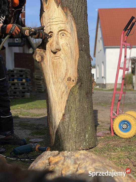 Rzeźba ogrodowa Uskorz Wielki