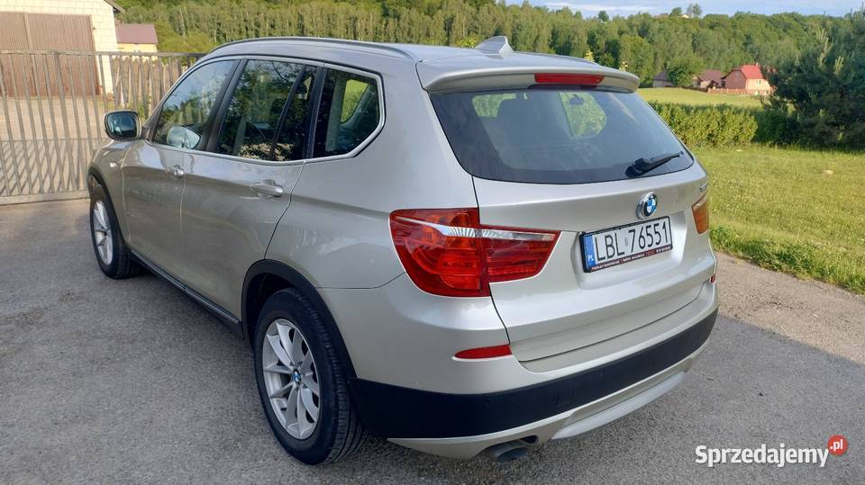 BMW X3 20 diesel automat xdrive 2000cm3 lubelskie Frampol