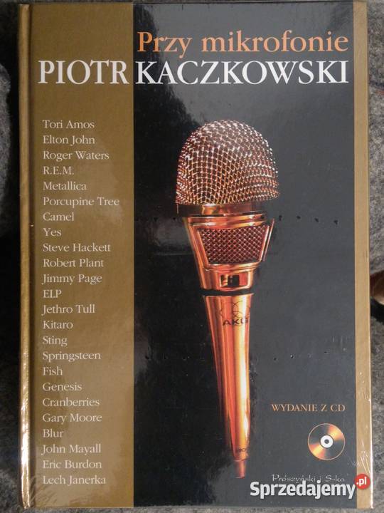 mikrofonie Piotr Kaczkowski 2007 książka nowa w mazowieckie