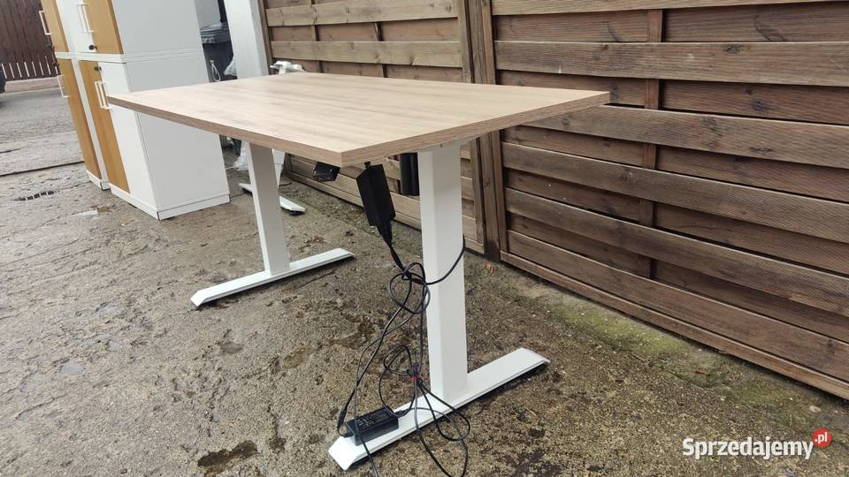 Biurko ELZAP 140x70 elektrycznie regulowana Dom i Ogród