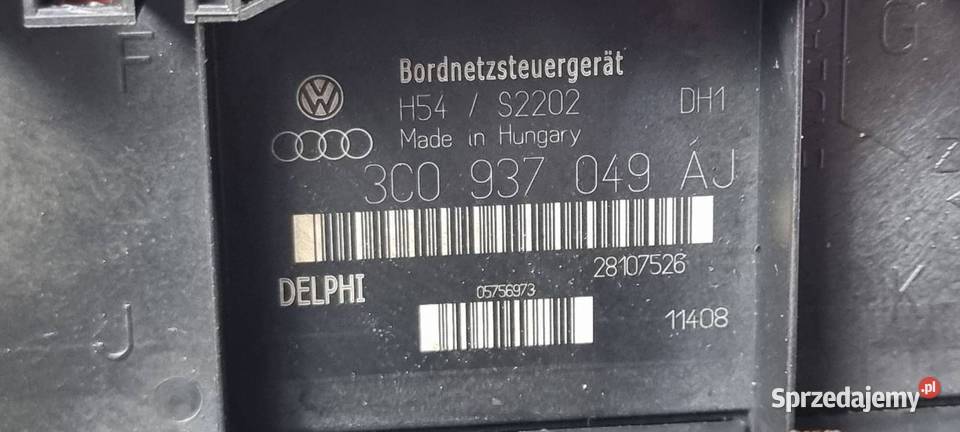 MODUŁ SKODA OCTAVIA II 3C0937049AJ