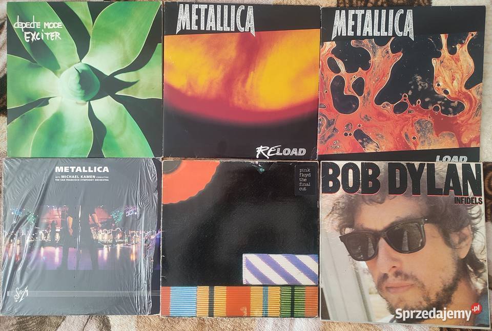 Płyty winylowe Metallica i inni płyta winylowa Białystok