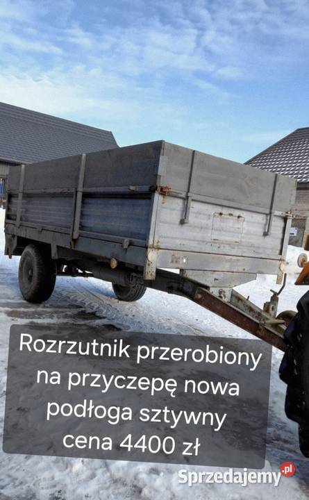 Przyczepa rolnicza Autosan Sanok Agromet nieuszkodzony Przyczepy rolnicze Przyczepy rolnicze Księżpol