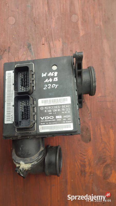 STEROWNIK MERCEDES W168 A1661500279 A1661404800 osobowe Włoszczowa