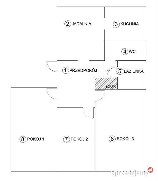 Sprzedam duże mieszkanie w Fajsławicach Fajsławice