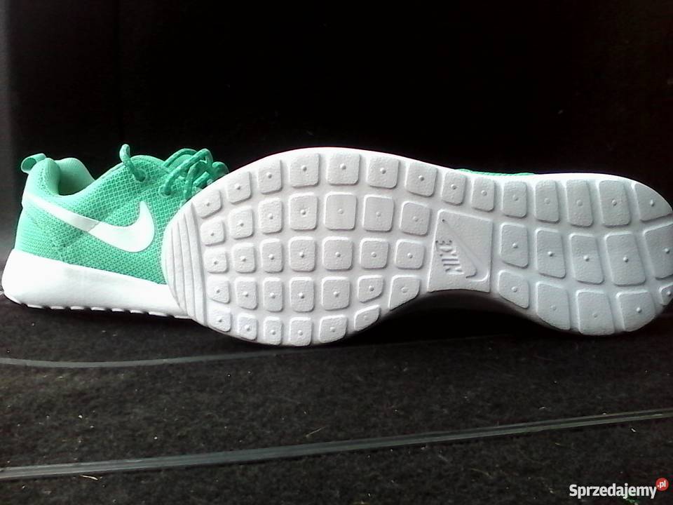 Pobranie 24H Nike Roshe Run 40 Miętowe Okazja Rozmiar 40 wielkopolskie Chodzież