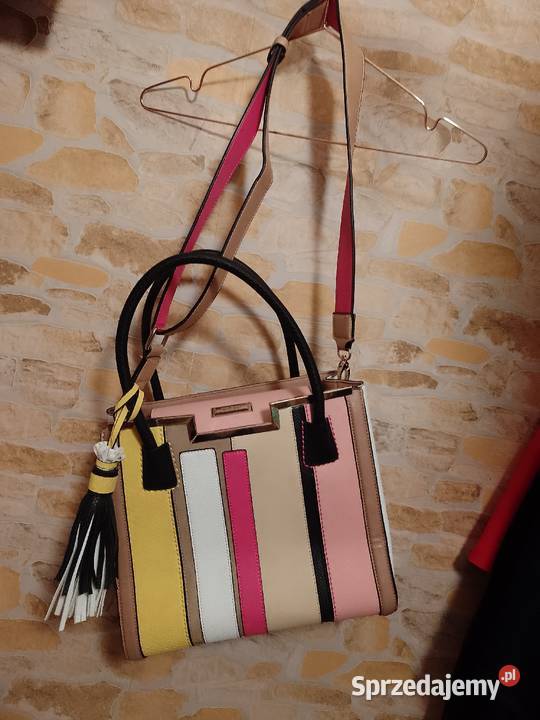 RIVER ISLAND Ekskluzywna torebka kuferek z Kraków