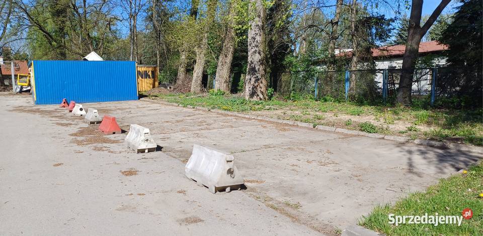 Do wynajęcia plac betonowy o pow 165 m2 Kraków