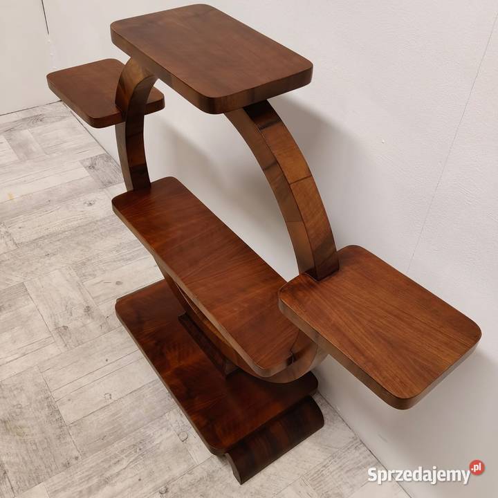 Kwietnik art deco Polski design lata 40te Radomsko