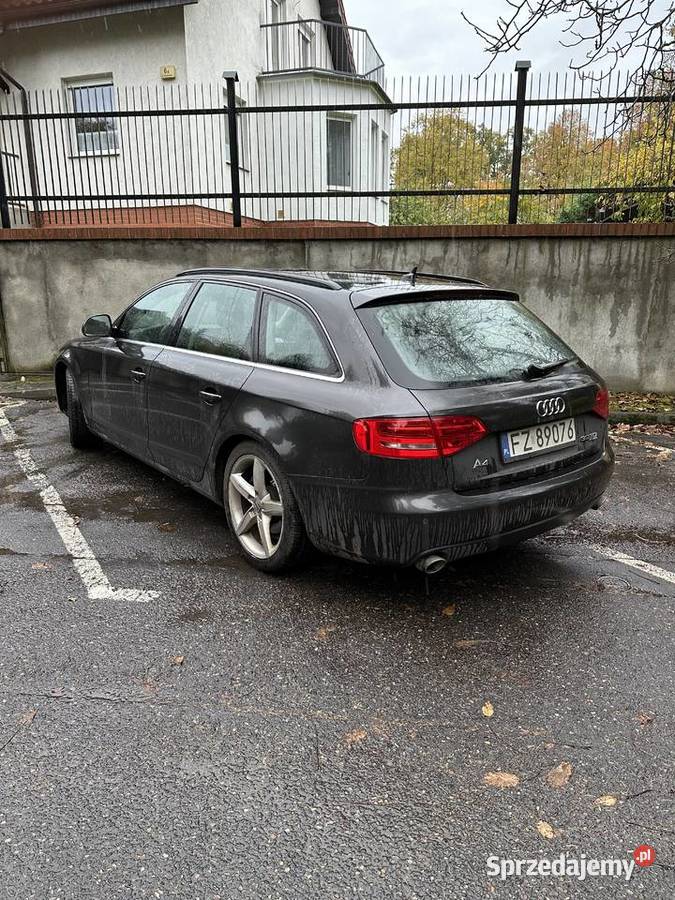 Audi A4 Avant 30 TDI 240 skóra NAVI Sline2008 r Zielona Góra
