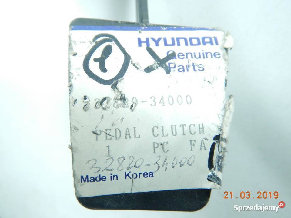 PEDAŁ SPRZĘGŁA HYUNDAI SONATA NOWY Z ASO