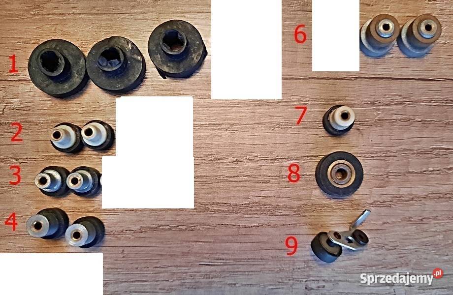 Rolki podkładki rolka do gramofonu magnetofonu Ostrów Wielkopolski