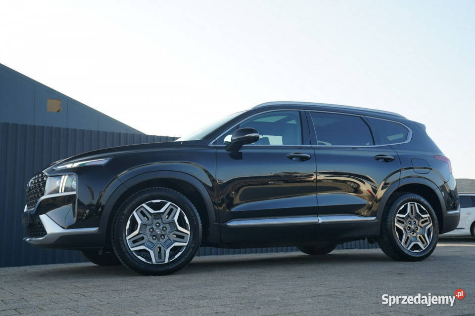 Hyundai Santa Fe FUL LED 7osob panorama skóra serwisowany w ASO Otmuchów