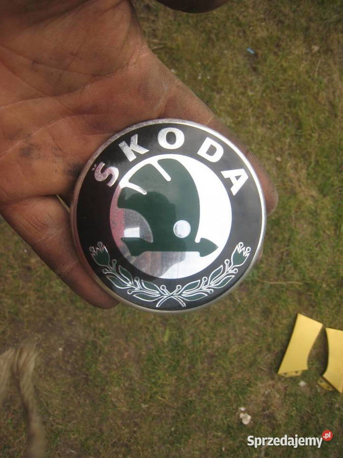 Emblematy emblemat tylnej klapy tył Skoda Fabia osobowe Kraków