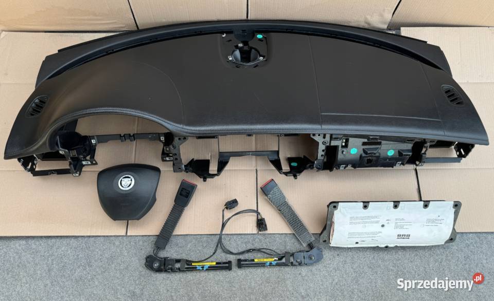 JAGUAR XF AIRBAG PODUSZKI DESKA KONSOLA PASY Kłodzko sprzedam
