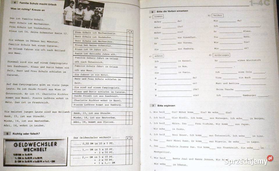 Deutsch konkret 1 Neumer Desmarets Kruger Rok wydania 1991