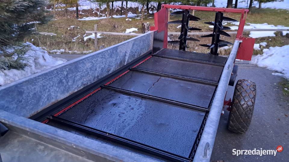 Rozrzutnik Roztrząsacz obornika SCHROCK 2 Górski Mszana Dolna