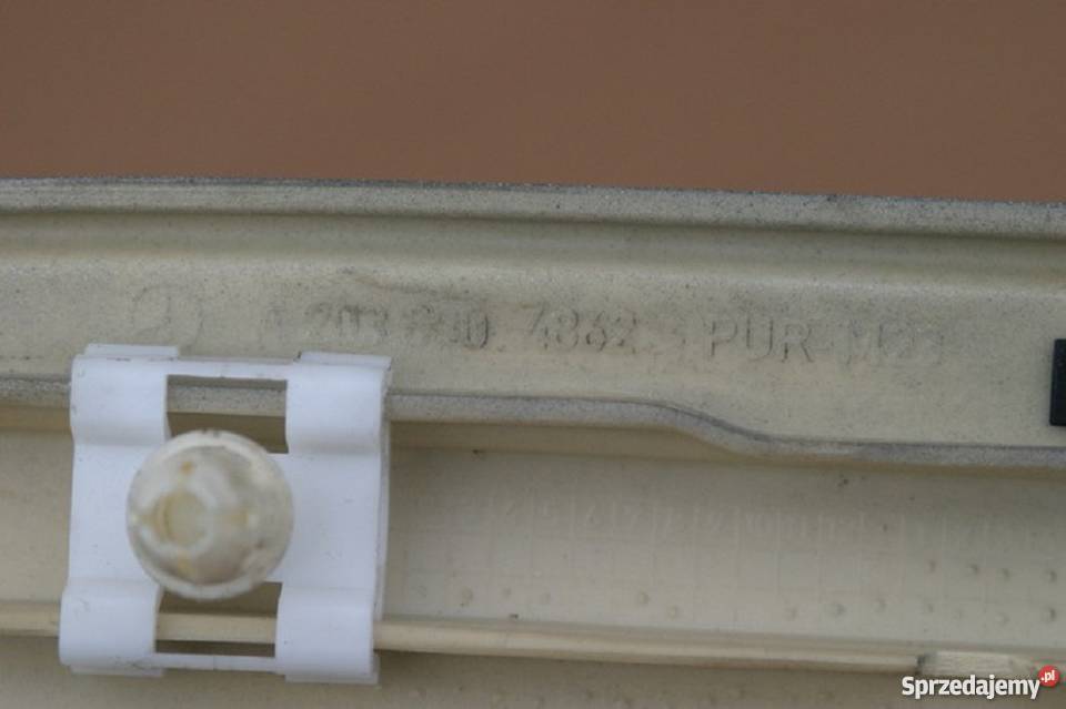 MERCEDES C KLASA W203 LISTWA OZDOBNA BŁOTNIKA lubuskie Bieleń sprzedam