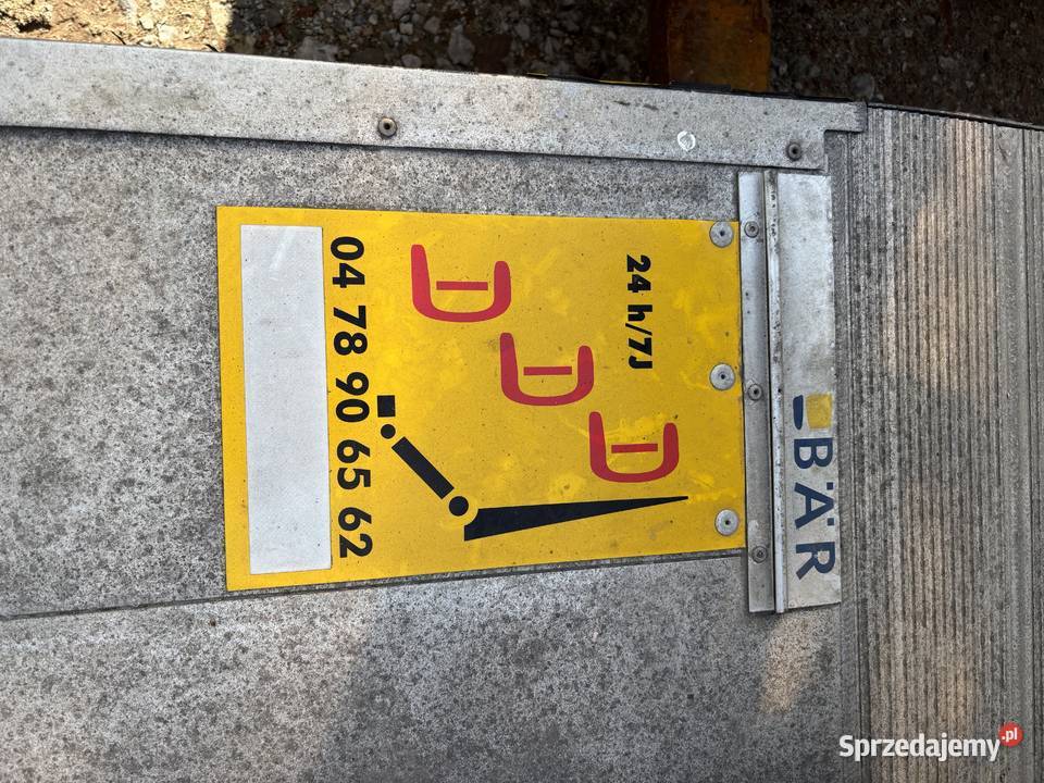 Winda pod naczepę BAR Cargolift 2020 świętokrzyskie Kielce