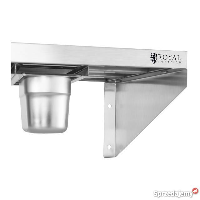 Pólka ze stali nierdzewnej 5 x GN19 Poczesna