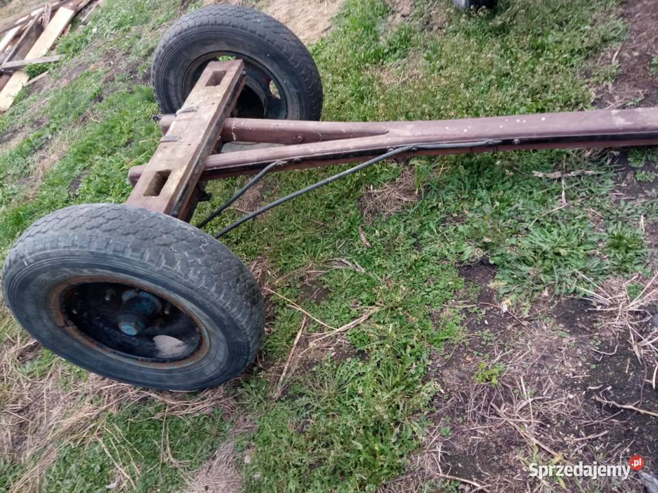 wózprzyczepka do ciągnika nieuszkodzony Przyczepy rolnicze Zamość