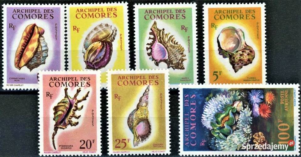 KOMORY 1962 kompletna seriaznaczek poczty Człuchów