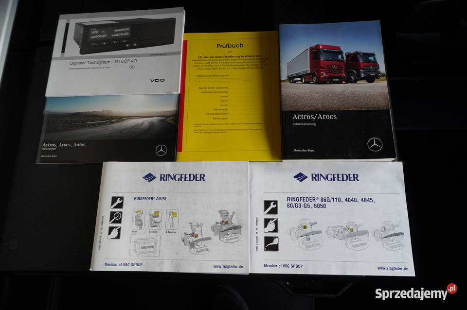 MercedesBenz Actros 2546 MP5 6x2 NOWA Laweta 95 kupiony w salonie Kraków