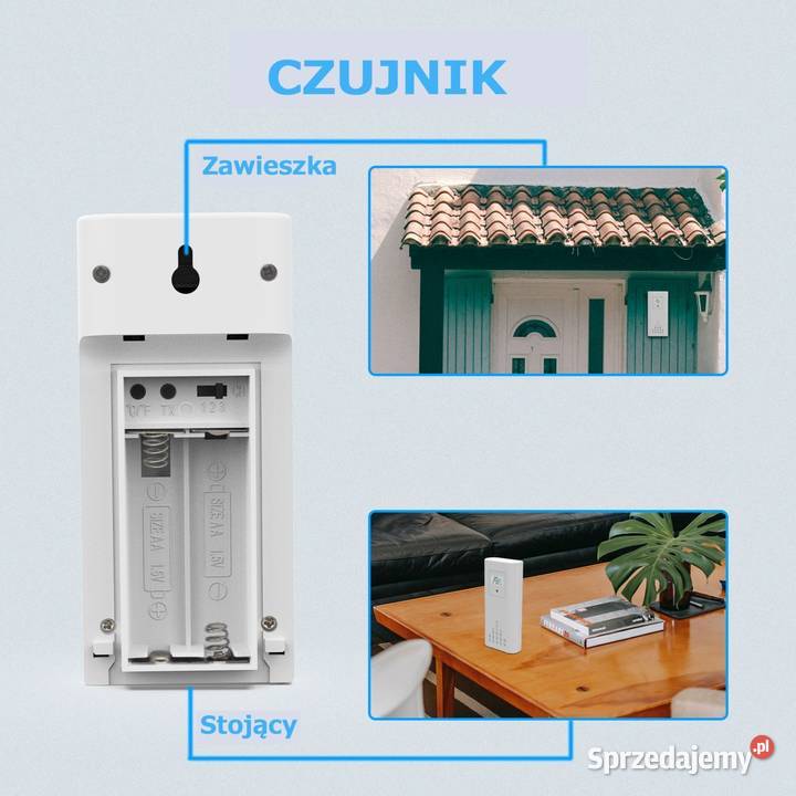 Czujnik do bezprzewodowej stacji pogodowej G784 tworzywo sztuczne Poznań