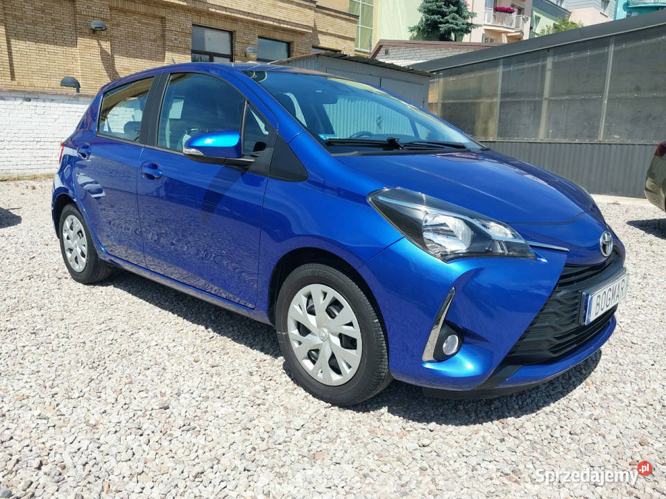 Toyota Yaris 1500 benz SALON pierwszy wł Kamera komputer pokładowy mazowieckie Warszawa