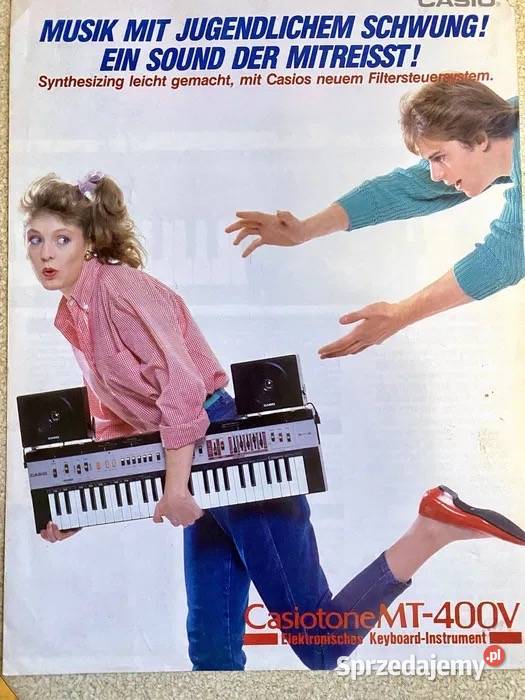 Casio MT400V prospekt reklamowy 84 Olsztyn