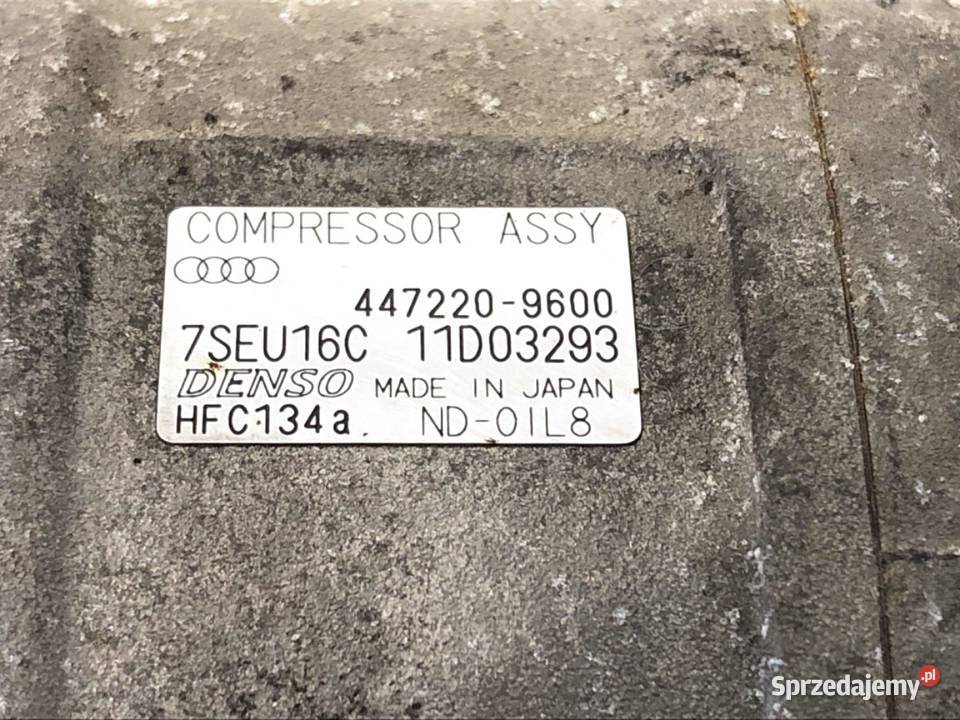 SPRĘŻARKA KLIMATYZACJI AUDI A4 B6 4472209600 19 sprzedam