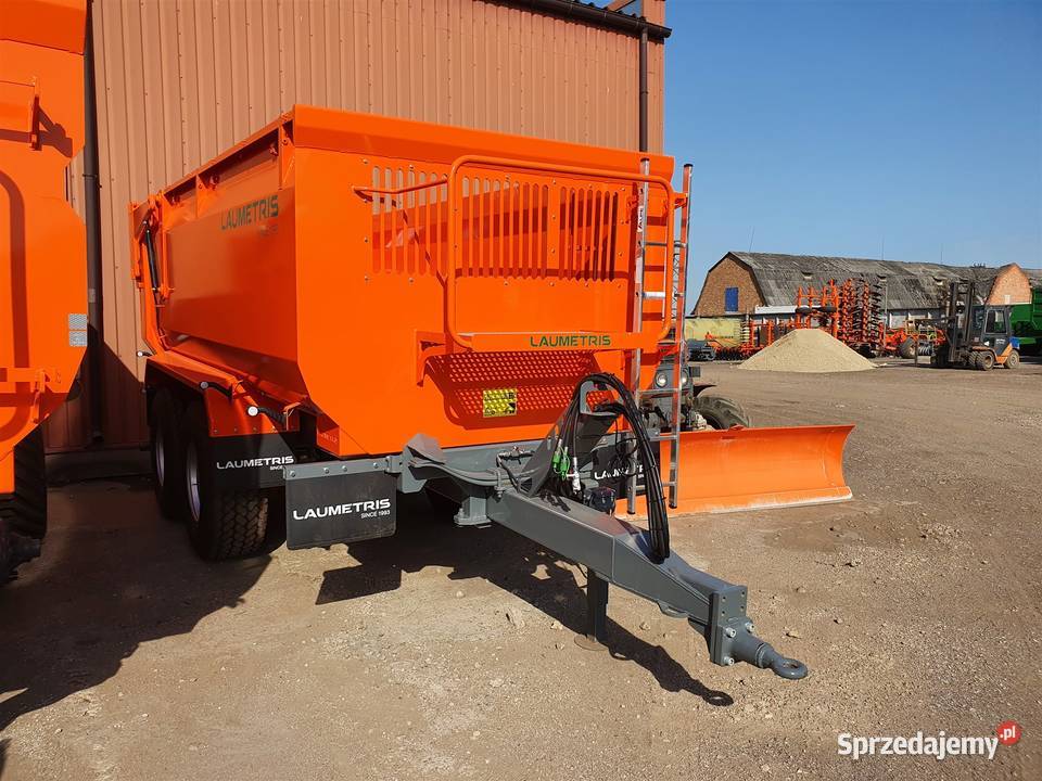 Laumetris przyczepa skorupowa PTL12F 12 ton podlaskie Białystok