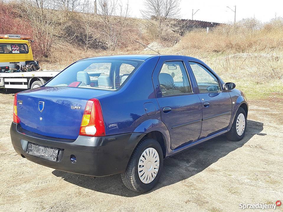 Dacia Logan 14 8V MPI 2006 WSPOMAGANIE Zadbana Sedan / Limuzyna łódzkie Zduńska Wola