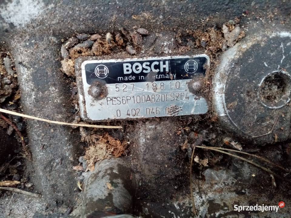 Mercedes Pompa wtryskowa Bosch 6 cylindrów Części Mszczonów