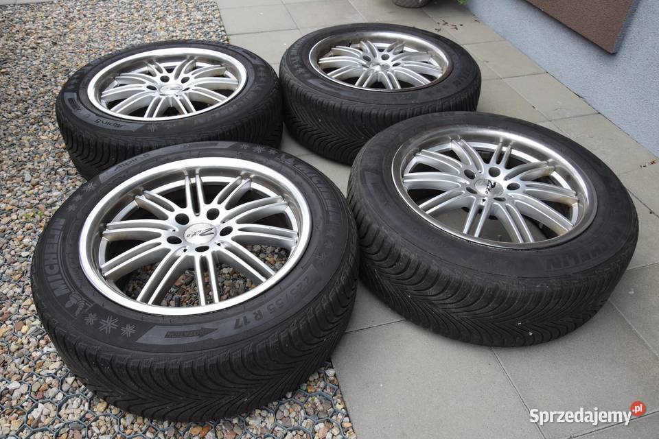 Koła Felgi z oponami SEAT VW Skoda 5x112 2255517 Rozmiar 17" Zielona Góra