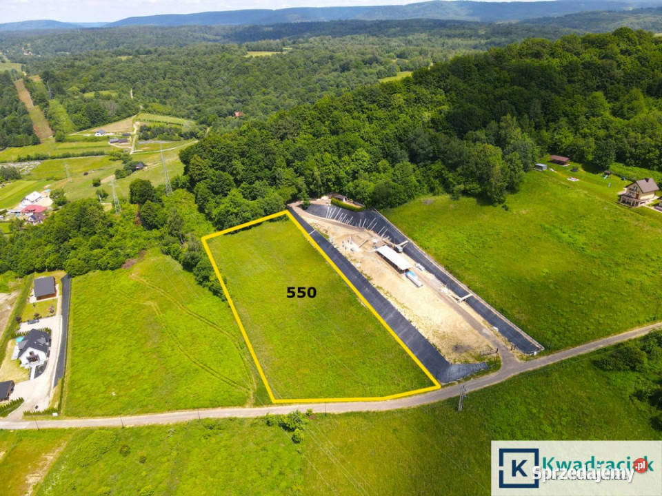 Grunt Bóbrka 6498m2 podkarpackie