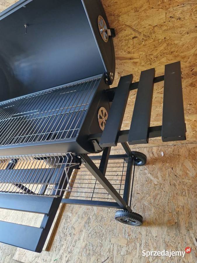 Grill węglowy beczka z pokrywą ruszt 71x45 Głogowa